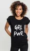 Dámské tričko Mr. Tee Ladies GRL PWR Tee black - S Náhled obrázku produktu 4