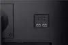 Close-up view of the back ports of a monitor. Produktbild-Vorschau