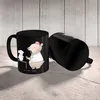 Mr. & Mrs. Panda Kaffeetasse Tierärztin Herz - Schwarz - Produktbild-Vorschau 3