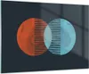 Bilder auf glas - Einteilig - Geometrie Abstraktion Produktbild-Vorschau 1