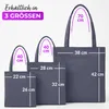 EllaTex Baumwolltasche 38x42 cm – Stoffbeutel aus 100% Produktbild-Vorschau 7