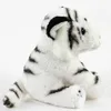 Kuscheltier Tiger weiß klein 15 cm Uni-Toys Produktbild-Vorschau 2
