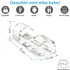 Kabelclips, selbstklebend, transparent – Kabelhalter – Produktbild-Vorschau 5
