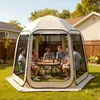 Screen House Tent, 3030 x 2650 x 2300 mm, 4-8 Person Pop Up Produktbild-Vorschau 8