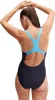 Costume da bagno Speedo Medley Logo Donna, Colore:Blu, Anteprima dell’immagine prodotto 14