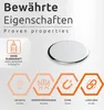 Marketing image showcasing features of a product, possibly magnets, with text and icons. Náhľad obrázku produktu