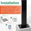 Wallbox Standfuß für Zaptec Pro – Metall-Montagepfosten für Produktbild-Vorschau 5