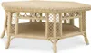 Casa Padrino Luxus Rattan Couchtisch Naturfarben 120 x 105 Produktbild-Vorschau 1