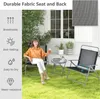 3 TLG. Bistro Set, klappbare Sitzgruppe mit 2 Stühlen & 1 Produktbild-Vorschau 2