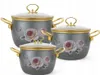 MASTERPAN | Set de 3 casseroles avec couvercle Voir les images du produit 1
