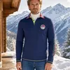 Nebulus Langarm Polo SECOND Herren, Camicia, Felpa, Polo, Anteprima dell’immagine prodotto 5