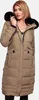 Navahoo Damen Winterjacke Langer Parka Warm Stepp Mantel Produktbild-Vorschau 2