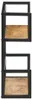 vidaXL Wandregal 80x20x60 cm Raues Mangoholz Produktbild-Vorschau 2