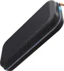A black travel case with blue and orange trim, presented on a white background. Produktbild-Vorschau