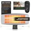 Brandson Verwarming voor omkleedtafel, 1800 W, voor Productafbeelding-voorbeeld 2