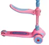 3-in-1 Kinderroller mit Sitz, LED-Rädern & verstellbarem Produktbild-Vorschau 6
