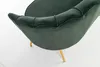 Halmar Sofa Amorinito XL - dunkelgrün / gold Produktbild-Vorschau 7