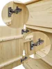 Sideboard Holzkommode mit 2 Schubladen u. 2 Türen Kiefer Produktbild-Vorschau 7