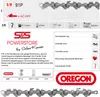 Product information and chain details for a chainsaw chain. Produktbild-Vorschau