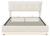 SUNFECILI Polsterbett 140x200 cm,Boxspringbett 140x200,mit Produktbild-Vorschau 7