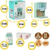 Caffettiera Giocattolo in legno Accessori da cucina Set Anteprima dell’immagine prodotto 10