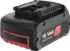 A black and red 18V 6.0Ah Li-Ion battery pack for power tools, shown from a three-quarter angle against a white background. Produktbild-Vorschau