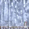 3X2M LED Lichtervorhang USB Lichterkette mit 8 Lichtmodi Produktbild-Vorschau 1