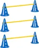 Navaris Hundetraining Hürden Set - Agility Set für kleine Produktbild-Vorschau 1