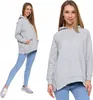 Women's Loose Oversize Sweatshirt Über Den Kopf Mit Kapuze Produktbild-Vorschau 1
