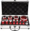 12tlg Diamant Fliesenbohrer Set 6 - 68 mm Diamantbohrkrone Produktbild-Vorschau 1