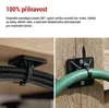 Samolepicí příchytka stahovacího pásku 20×20 mm, černá, 25 ks Náhled obrázku produktu