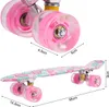 Malplay Mini Skateboard mit Leuchtende RGB LED-Räder | 22" Produktbild-Vorschau 2