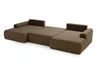 GrainGold Ecksofa U-Form Savana - Ecksofa mit Produktbild-Vorschau 7