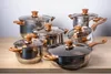 Kinghoff set di pentole in acciaio 12 pz. Rosegold KH1767 Anteprima dell’immagine prodotto 15