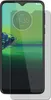 A screen protector is shown on top of a smartphone screen. Produktbild-Vorschau