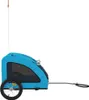 vidaXL Fahrradanhänger Hunde Blau Oxford-Gewebe und Eisen Produktbild-Vorschau 5