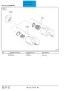 A diagram showing parts of a plumbing fixture, likely a faucet or shower control. Produktbild-Vorschau