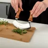NAVA Hackmesser / KRÄUTERSCHNEIDER / Wiegemesser zum Hacken Produktbild-Vorschau 4