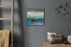Coloray Uhr auf Leinwand 30x30 cm Wand Uhr Dekoration Produktbild-Vorschau 4