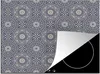 KitchenYeah© Herdabdeckplatte Mandala - Blau - Muster , Produktbild-Vorschau 1