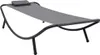 The Living Store Gartenbett Grau 200×90 cm Stahl Produktbild-Vorschau 2