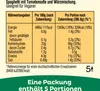 MIRACOLI™ 5 Portionen Spaghetti Klassiker 610,4g Produktbild-Vorschau 5
