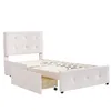 CDGlobal Polsterbett Einzelbett Holzbett mit Produktbild-Vorschau 14