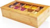 Lumaland Cuisine Teebox aus Bambus mit 10 Fächern ca. 36,7 Produktbild-Vorschau 15