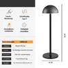 KUGI LED Nachttischlampe Tischlampe Kabellos Dimmbare Produktbild-Vorschau 3