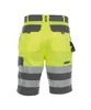 DASSY Warnschutz Shorts VENNA Bermuda Gr. 54 grau/gelb Produktbild-Vorschau 3