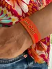 LS-LebenStil Canvas Statement Armband Amore Neon Gold Produktbild-Vorschau 4