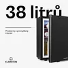 Mini lednička Klarstein do pokoje, mini lednička na nápoje, Náhled obrázku produktu 2