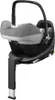 A car seat base with a car seat attached, shown from a side-diagonal angle. Produktbild-Vorschau