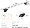 Barres de toit transversales universelles SucceBuy, 135 cm Voir les images du produit 7
